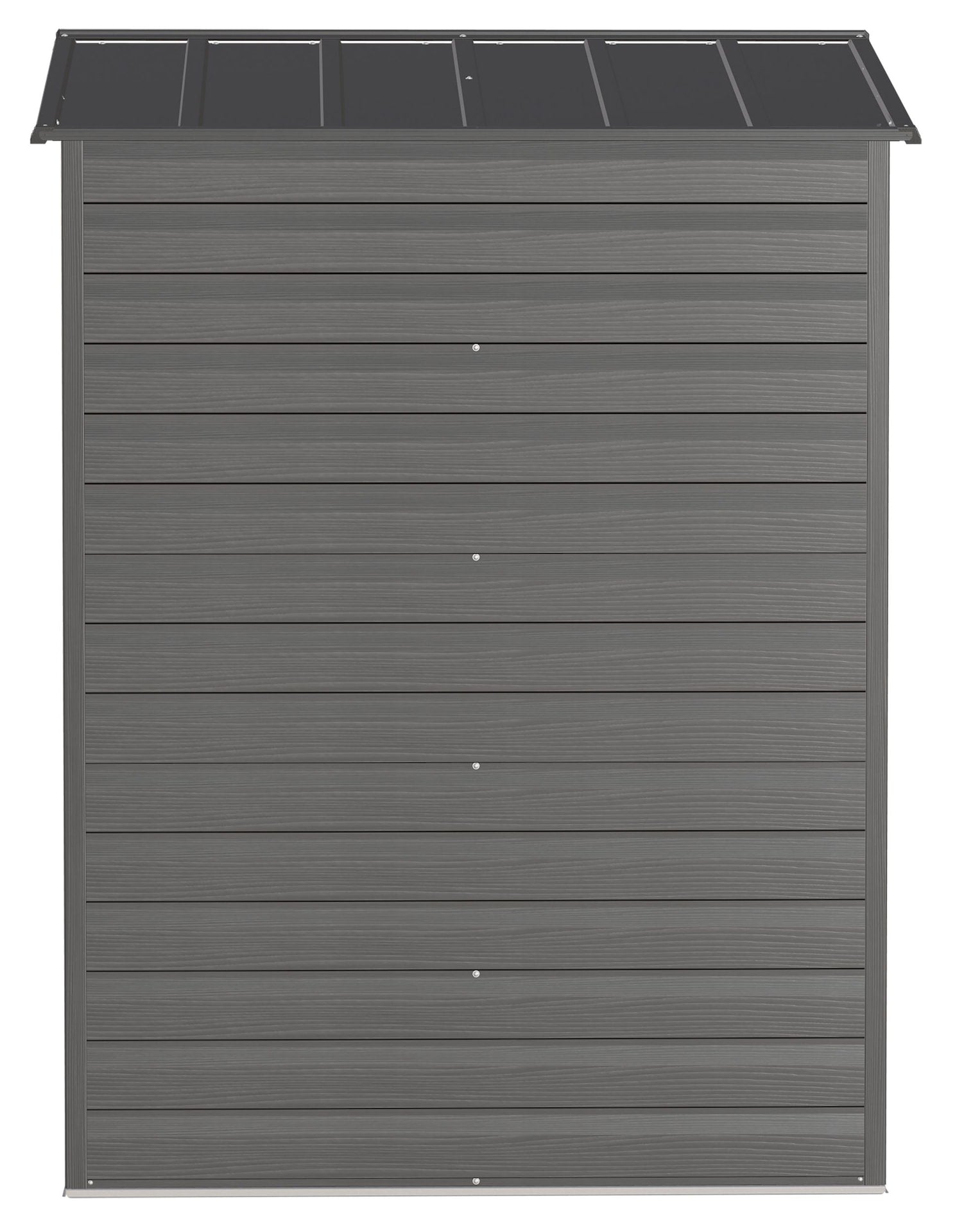 Arrow Select Galvanized Steel Storage Shed, Charcoal, 6-ft x 5-ft