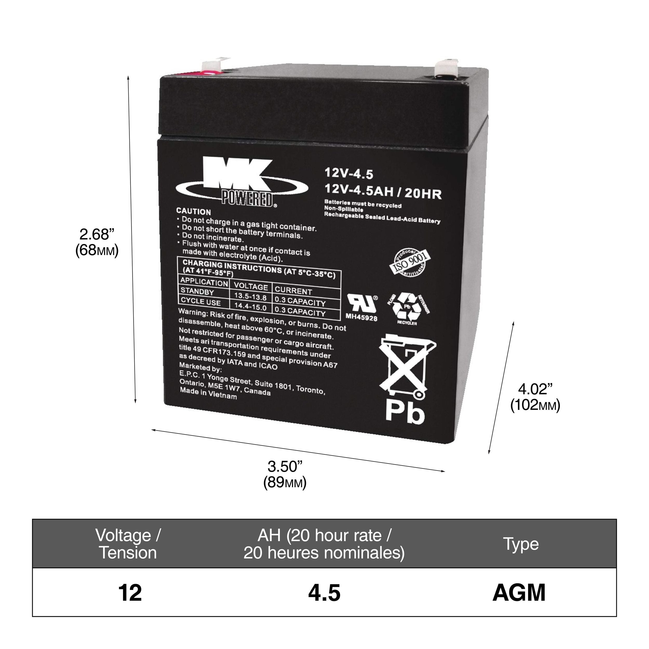 MOTOMASTER NAUTILUS AGM Group Size GC2 6-Volt Deep Cycle Battery