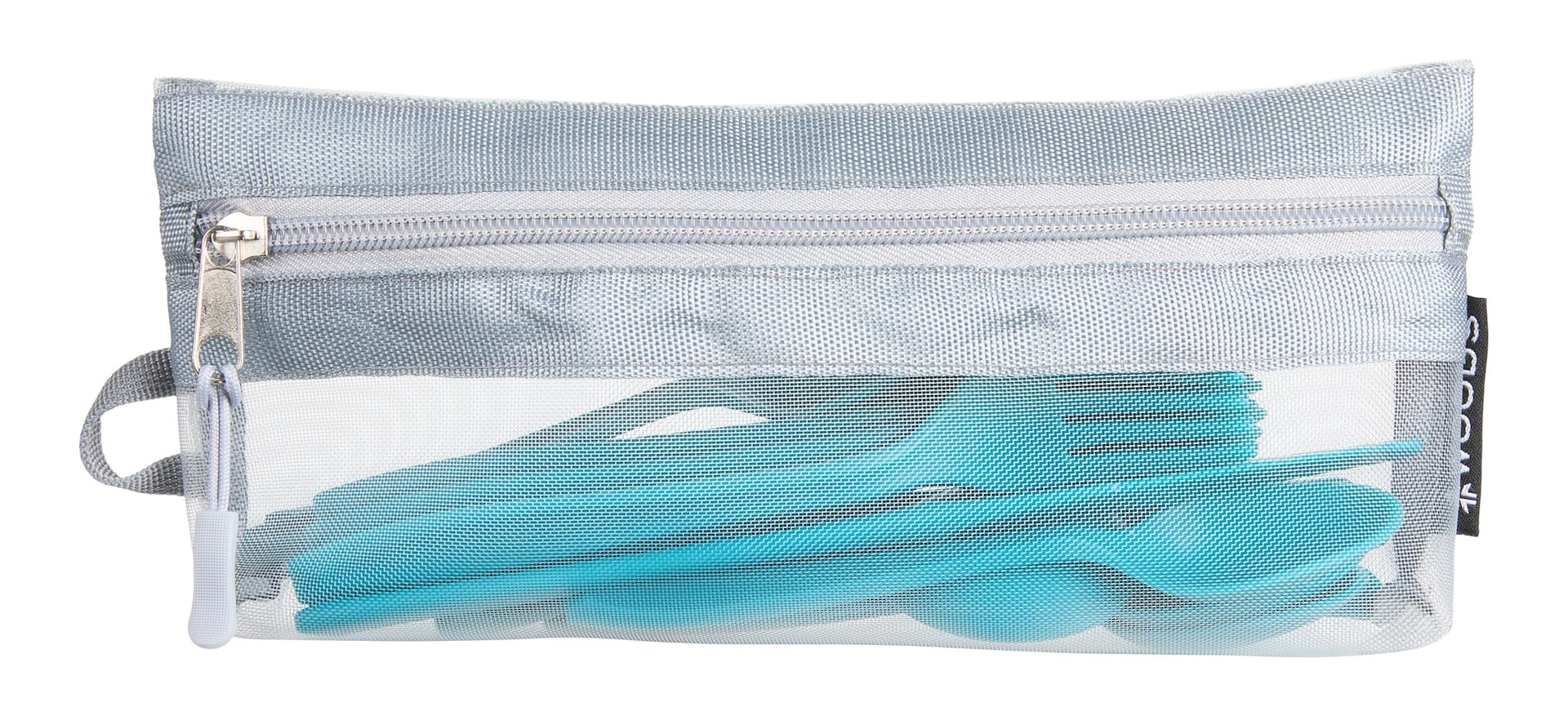 Woods Reusable BPA-Free Plastic Camp Cutlery Set, 16-pc
