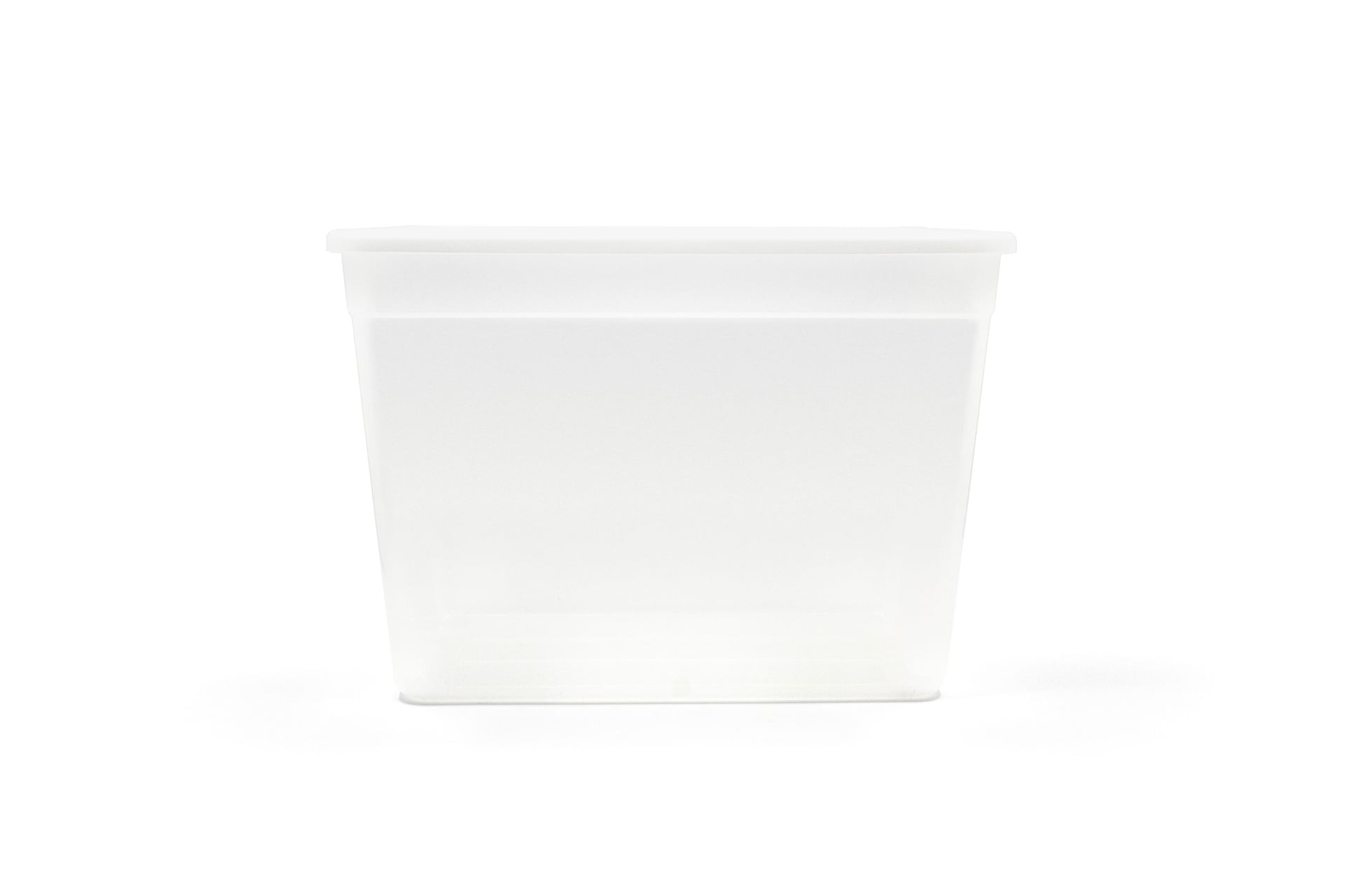 type A Clear Tote, 72-L, 2-pk