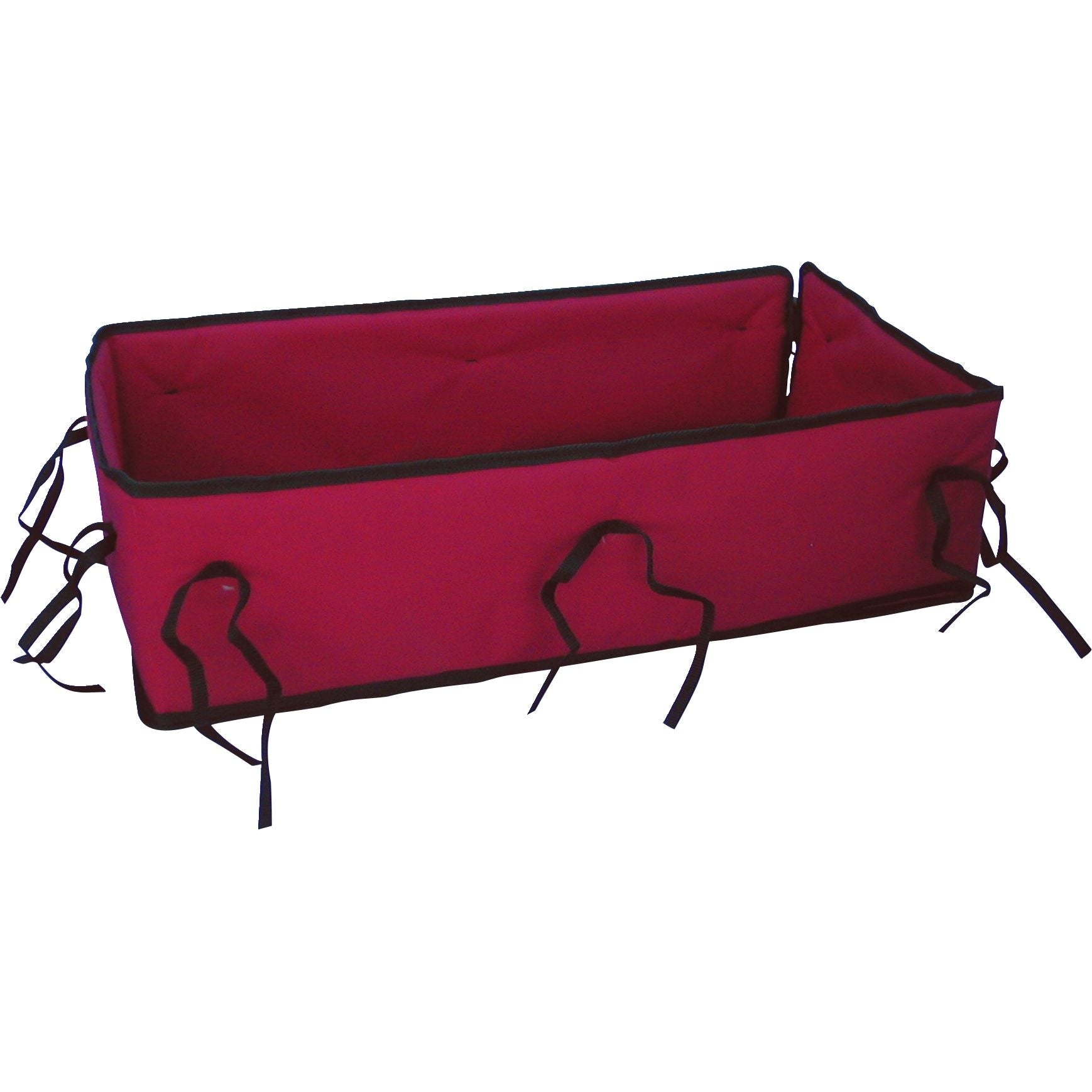 Millside Industries All-Season Foam Padded Seat Cushion & Side Pads For Convertible Wagon Sleigh/Sled, Red
