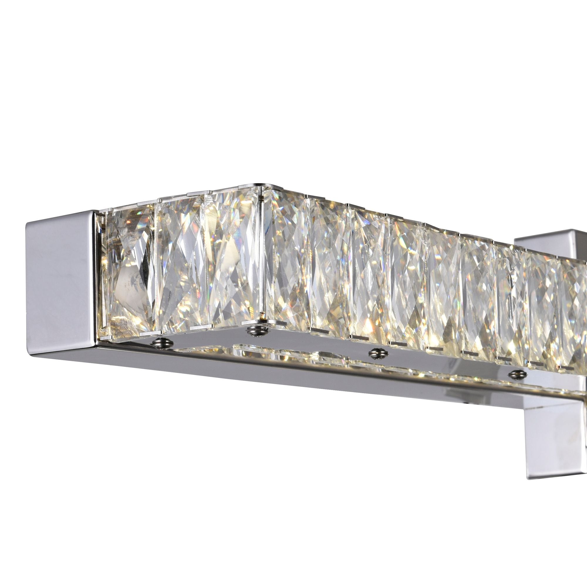CWI Lighting Milan LED Vanity Light, Chrome, 24-in