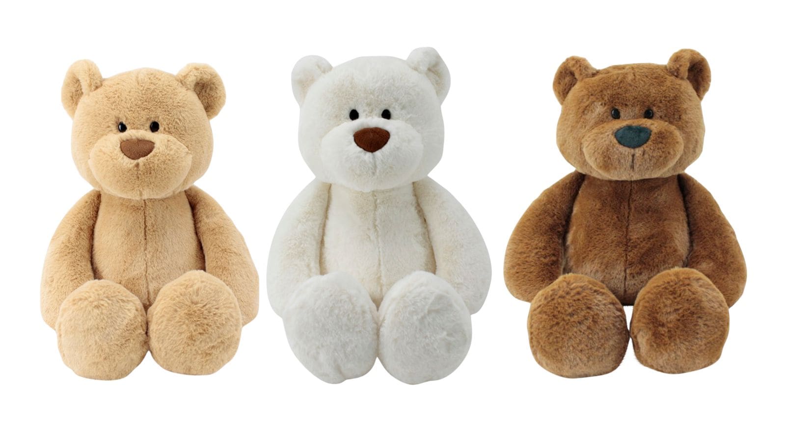 Classic Dangle Bears Plush Stuffed Animal Toys, Assorted, 13-in