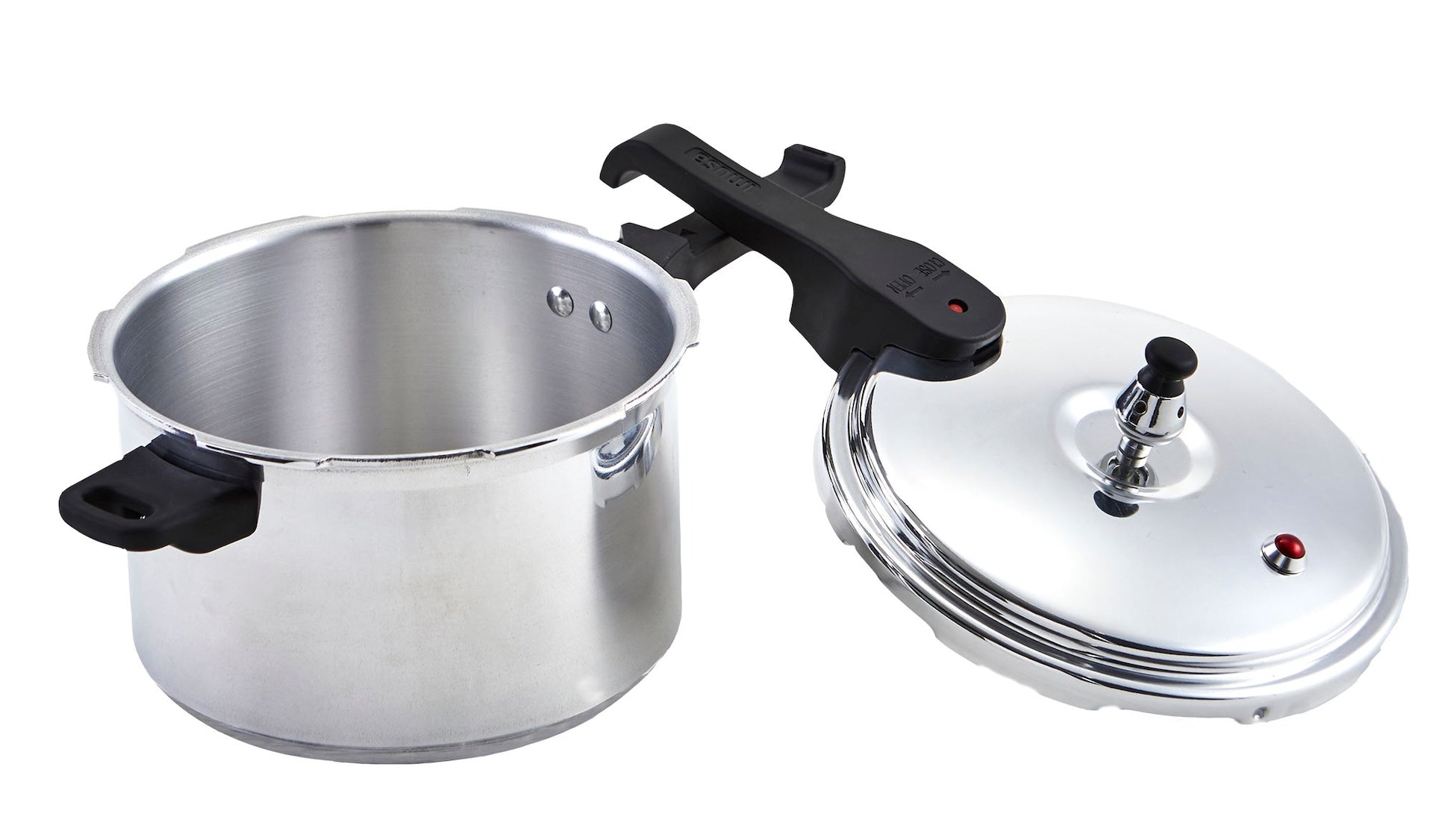 Imusa Stovetop Pressure Cooker, Aluminum, 7-qt