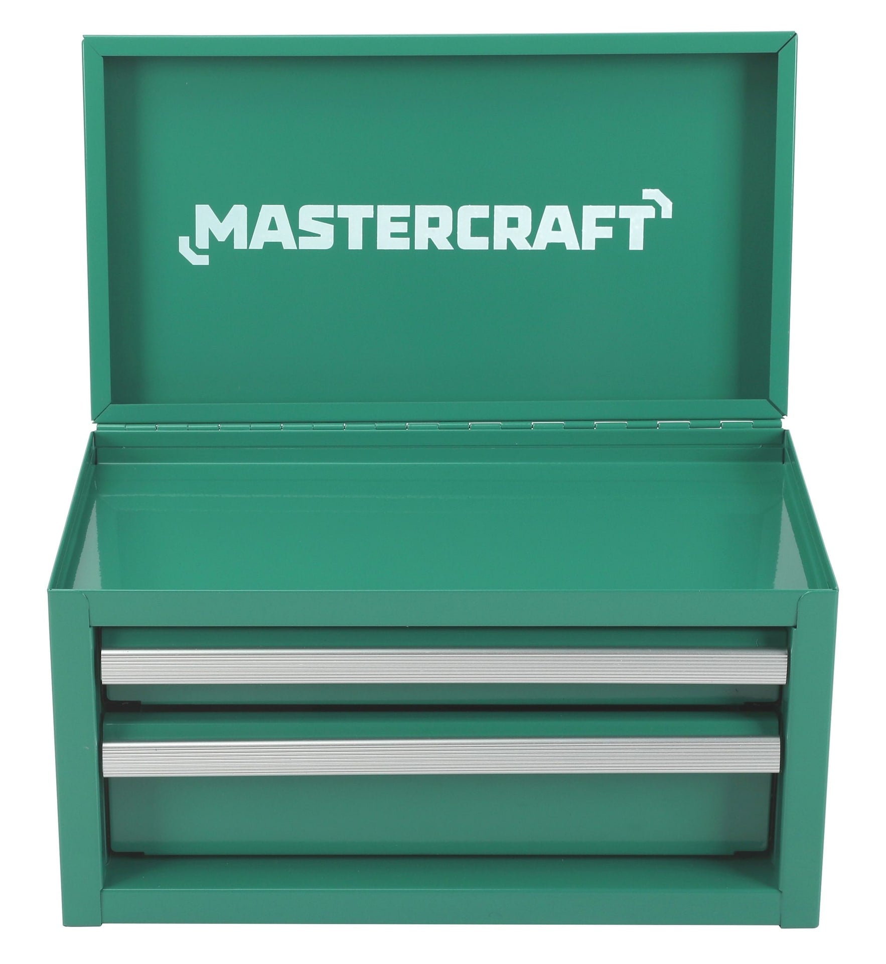 Mastercraft Mini Toolbox with 2 Drawers, Emerald