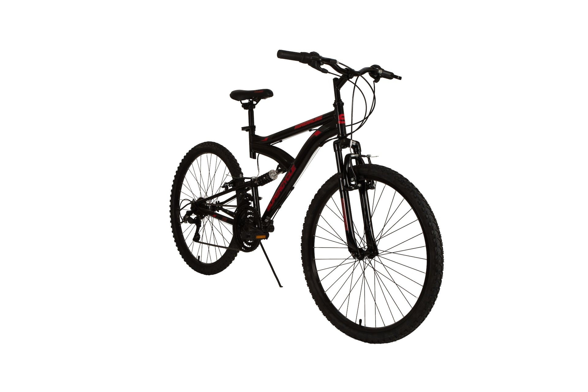 Supercycle Adrenaline DS Mountain Bike, 26-in, Black