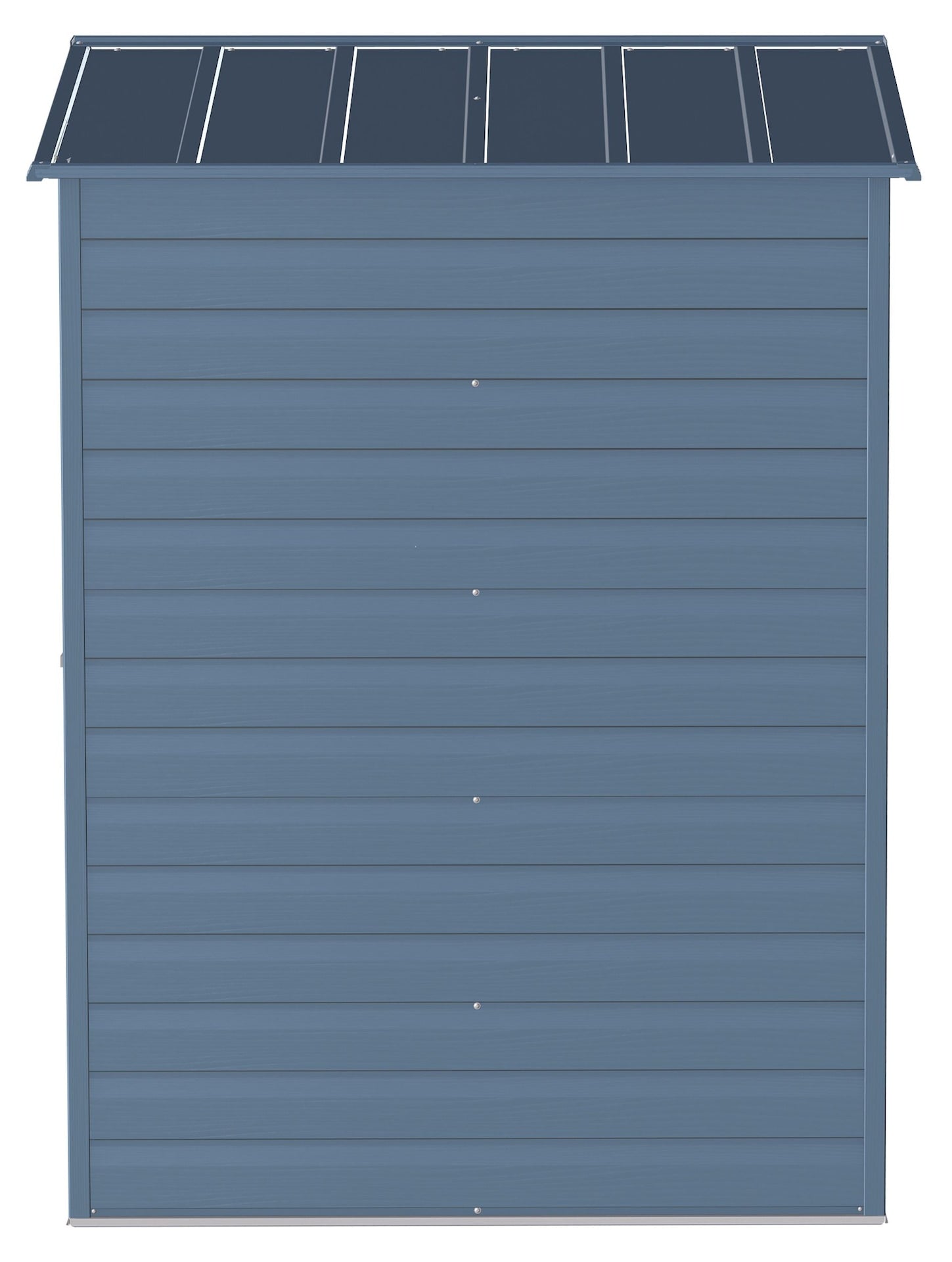Arrow Select Galvanized Steel Storage Shed, Blue Grey, 6-ft x 5-ft