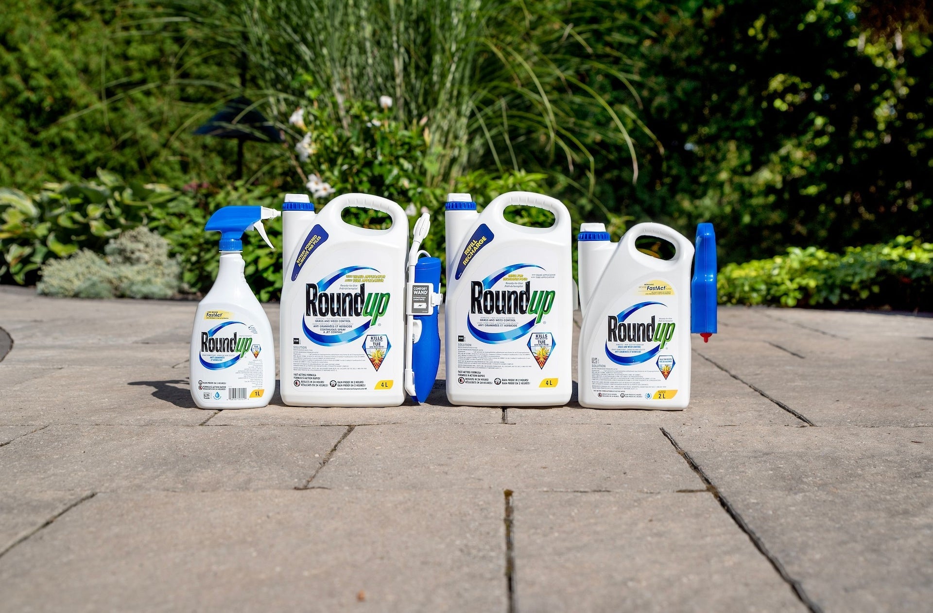 RoundUp Ready-to-Use Herbicide Grass & Weed Control/Killer with Fast Fact Foam, 1-L