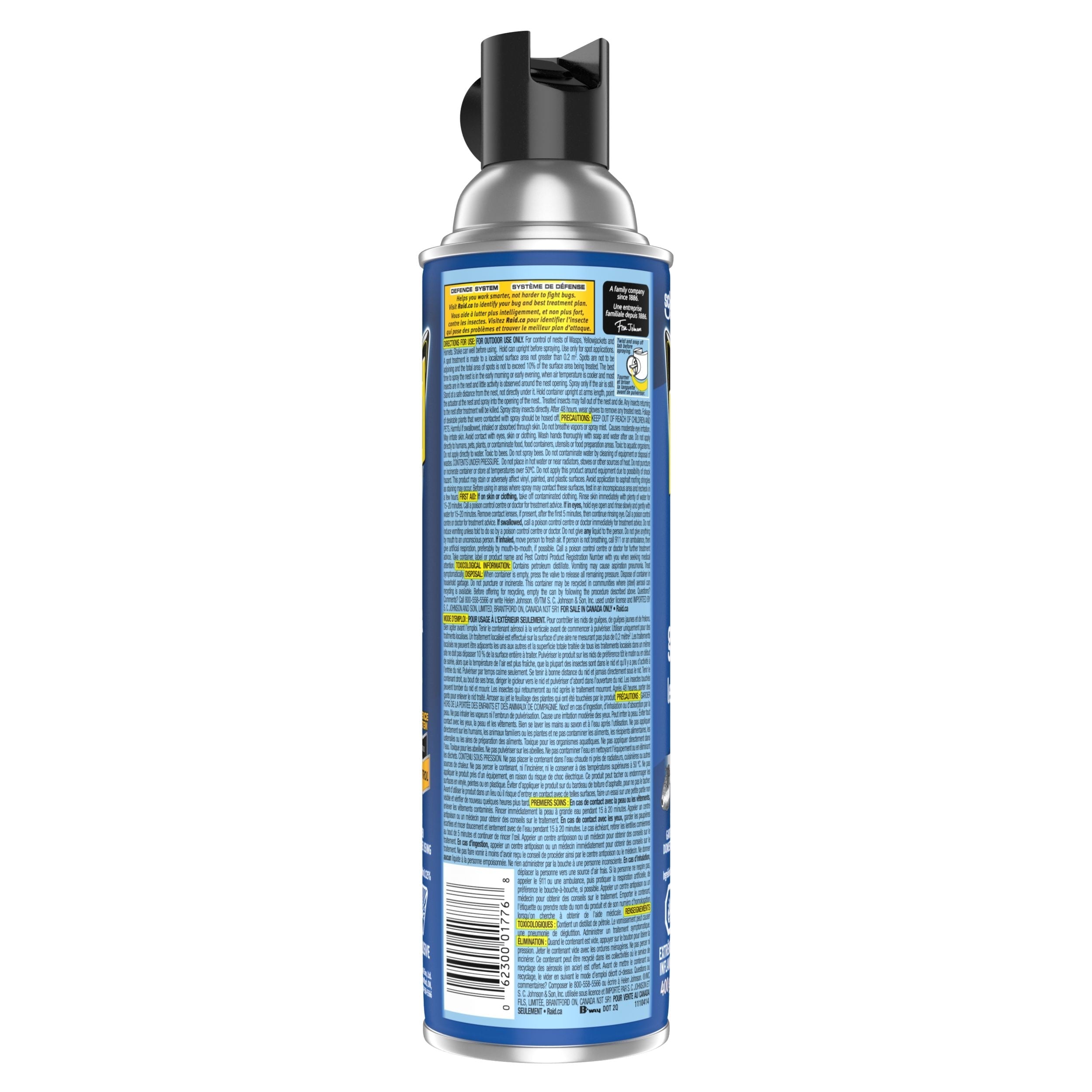 Raid Hornet & Wasp Spray, Aerosol Spray, 400 g