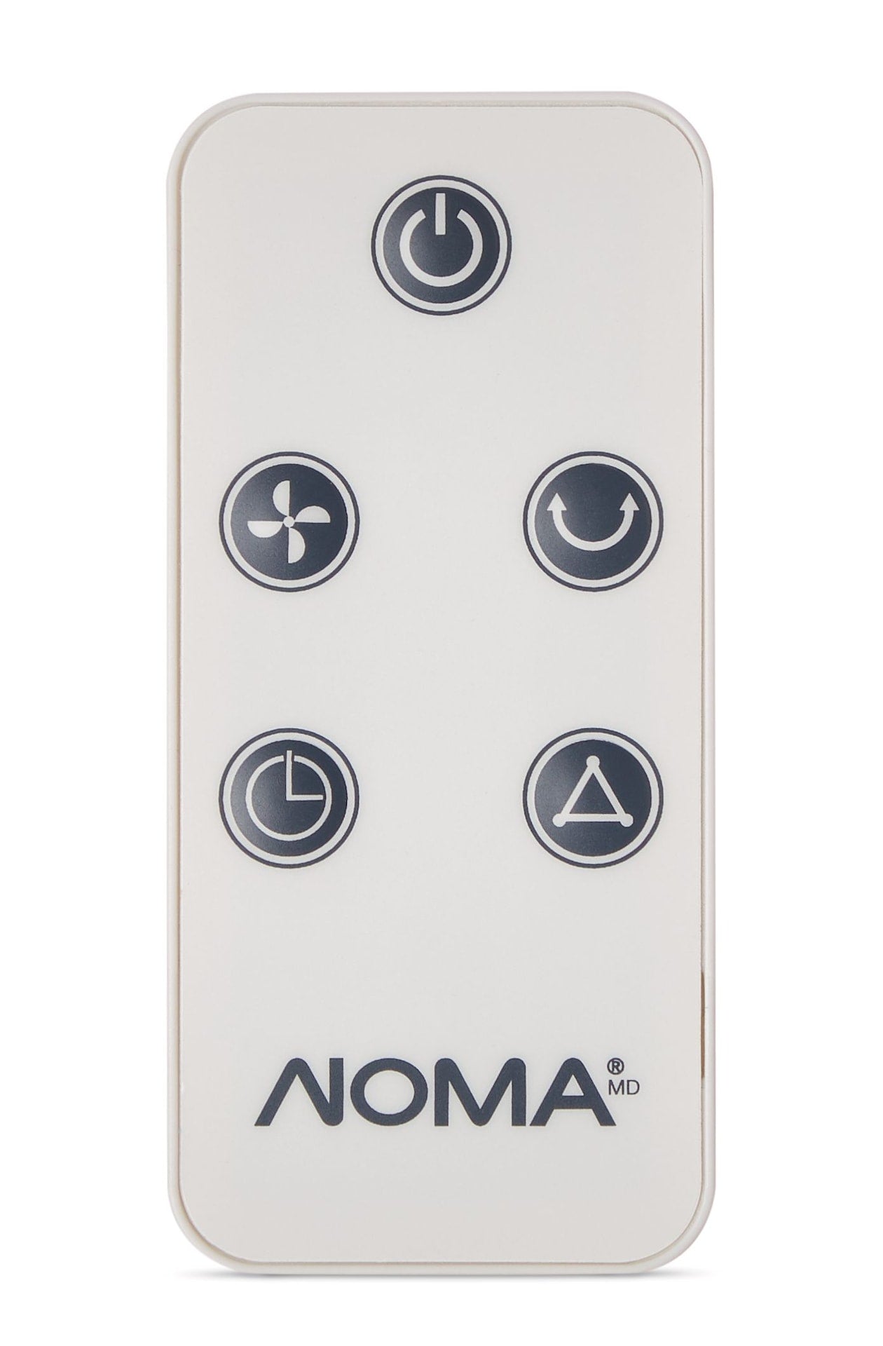 NOMA Oscillating Tower Fan, Remote Control, 3-Speed, White, 45-in