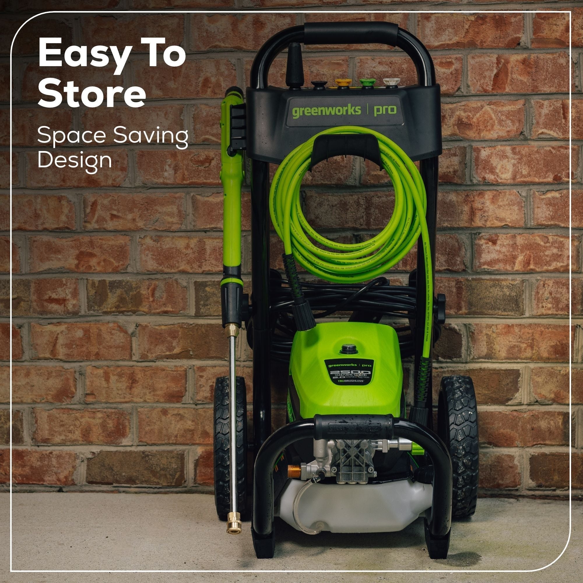Greenworks 2500PSI 2.0GPM Electric Pressure Washer