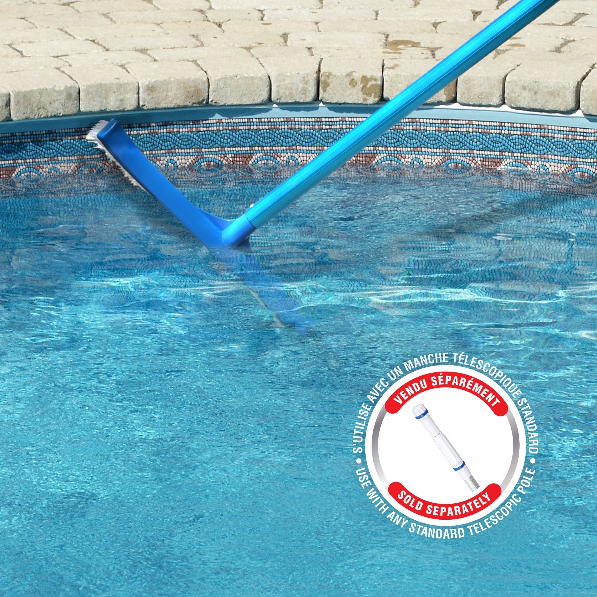 Plastic Wall Pool Brush for Above Ground Pool