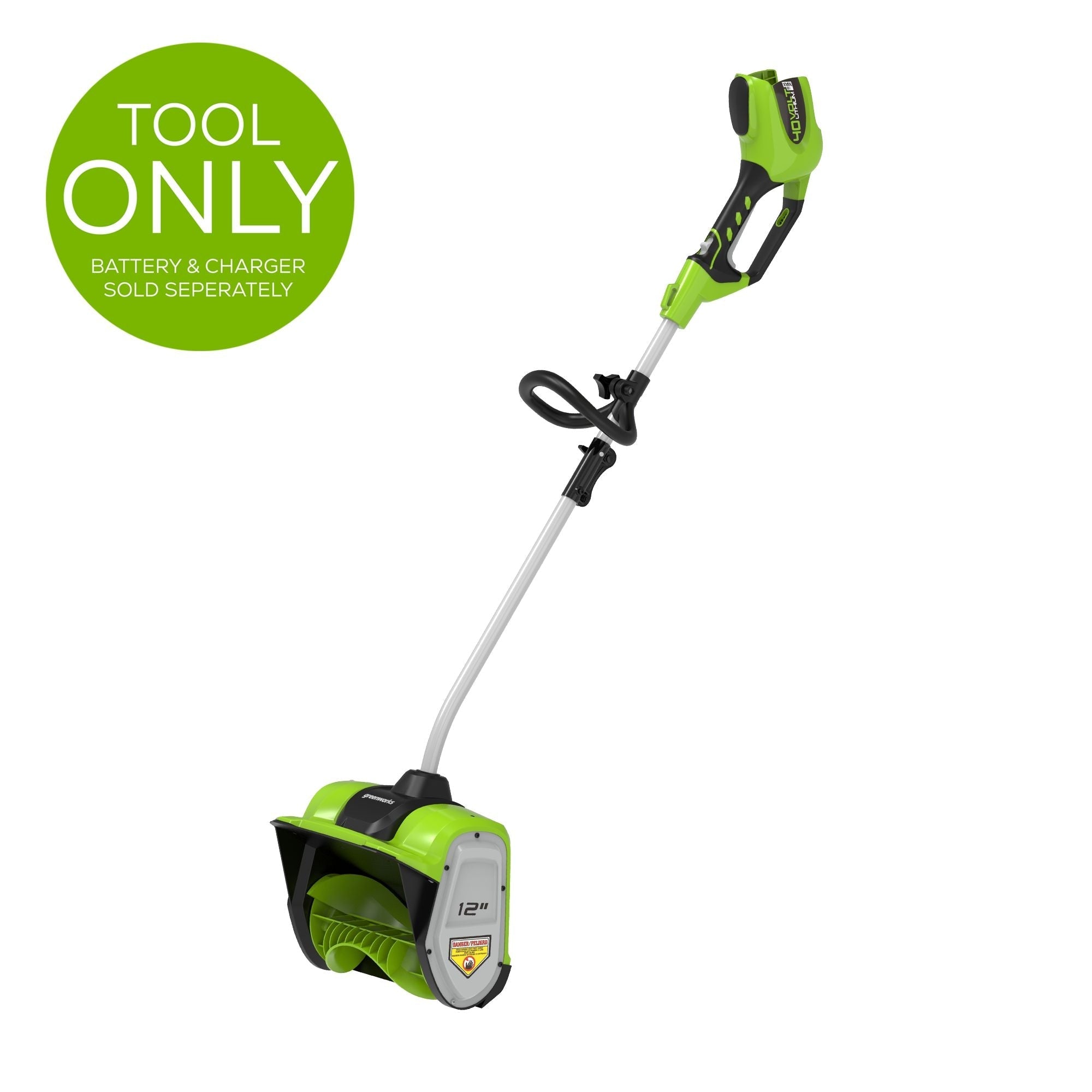 Greenworks 40V Cordless Snow Shovel, 12-in (Tool Only)