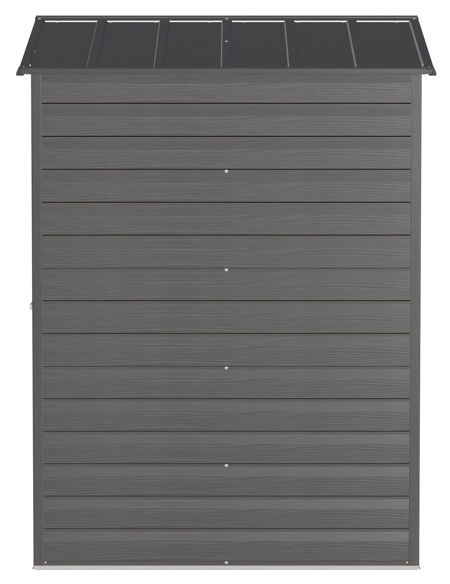 Arrow Select Galvanized Steel Storage Shed, Charcoal, 6-ft x 5-ft